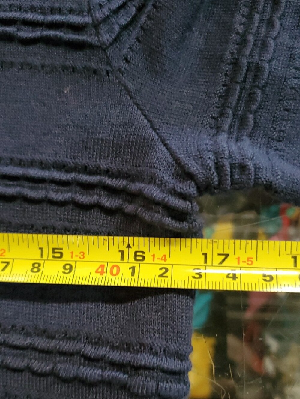 41 Hawthorn Navy Knit Crewneck Pullover - Picture 8 of 9